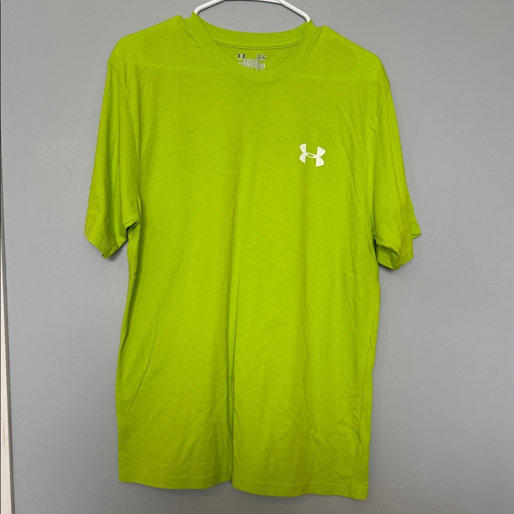 Under Armour Men's Bright Lime Green Short Sleeve Performance Tee